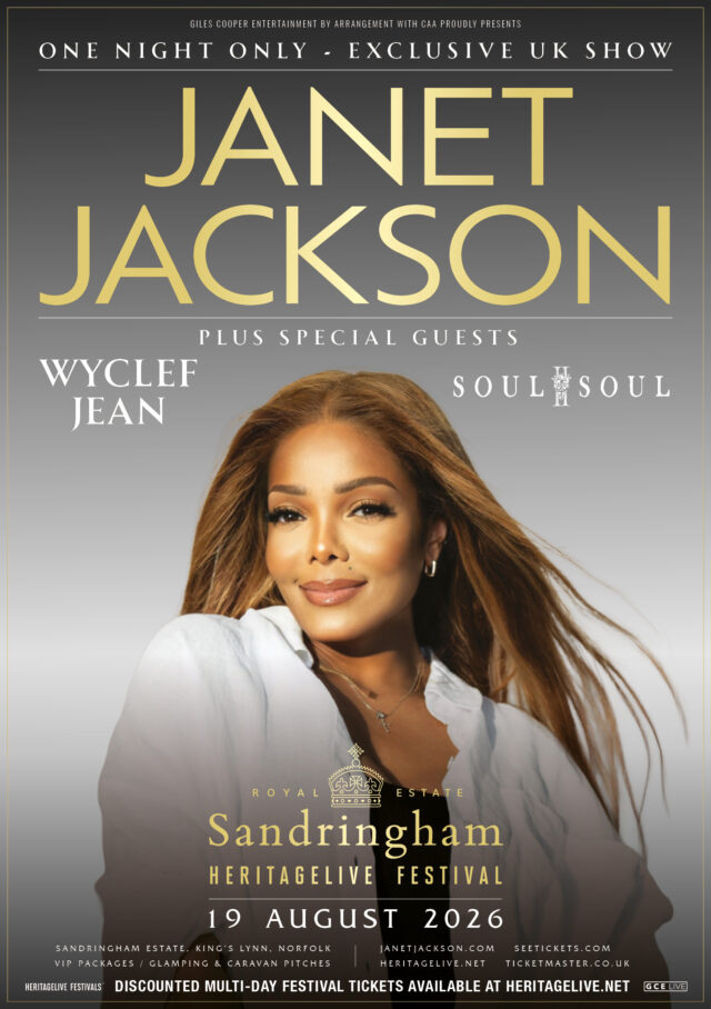 Janet Jackson at Sandringham 2026 | Plus Wyclef Jean and Soul II Soul